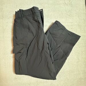 Women’s Calia DSG wide leg Nylon Cargo pants Journey Collection sz M Black